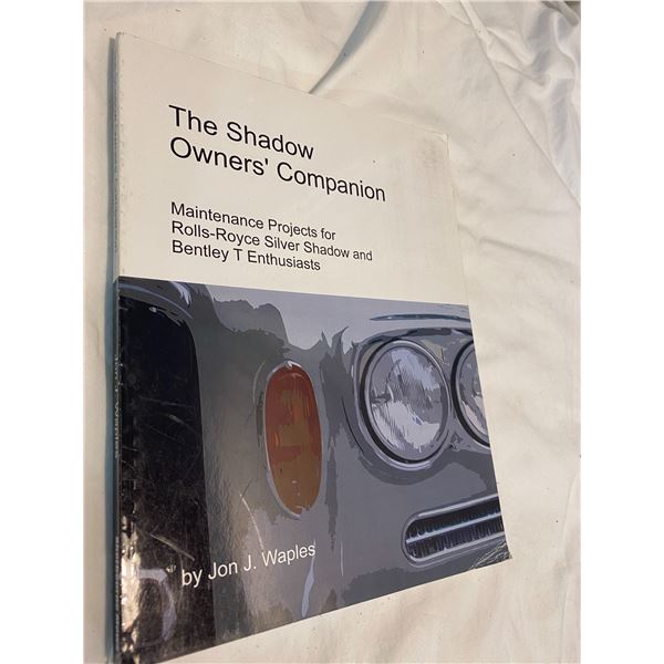 The Shadow Owners manual Rolls Royce