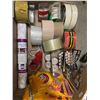 Image 1 : Lot tape, batteries, liner ect
