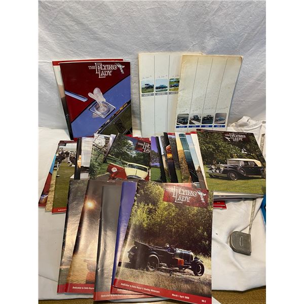 The Flying Lady magazines Rolls Royce