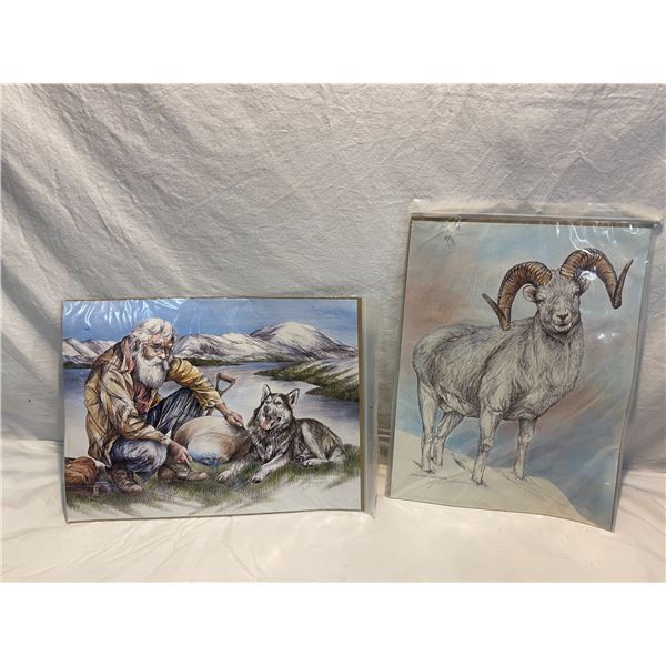 Doug Lindstrand art 2 piece
