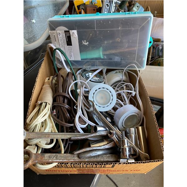 Misc lot tools, cords ext