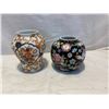 Image 1 : 2 decor vases 4 an 5 inch