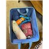 Image 1 : Storage basket and lace and rope ect