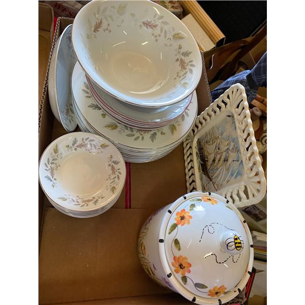 Lot dishes ect