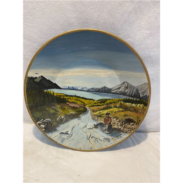 Painted pan