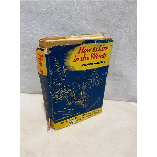How to Live in the woods Halsted book