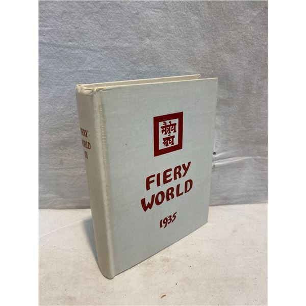 Fiery World book