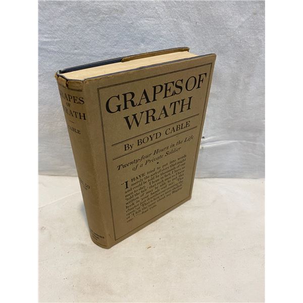 Grapes of Wrath by Boyd Cable  book