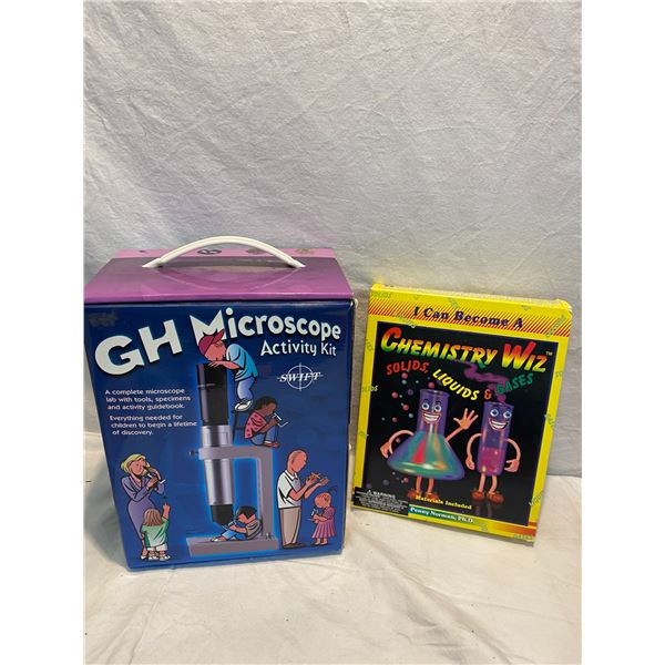 Chemistry Wiz and GH microscope activity kit