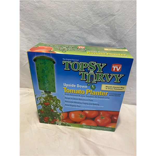 Tipsy Turvy tomato planter