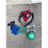 Image 1 : Weights and bag