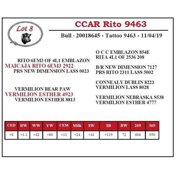 CCAR Rito 9463