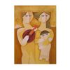 Image 1 : Samy Briss, "Trio a la Guitare" Hand Signed Limited Edition Serigraph with Lette