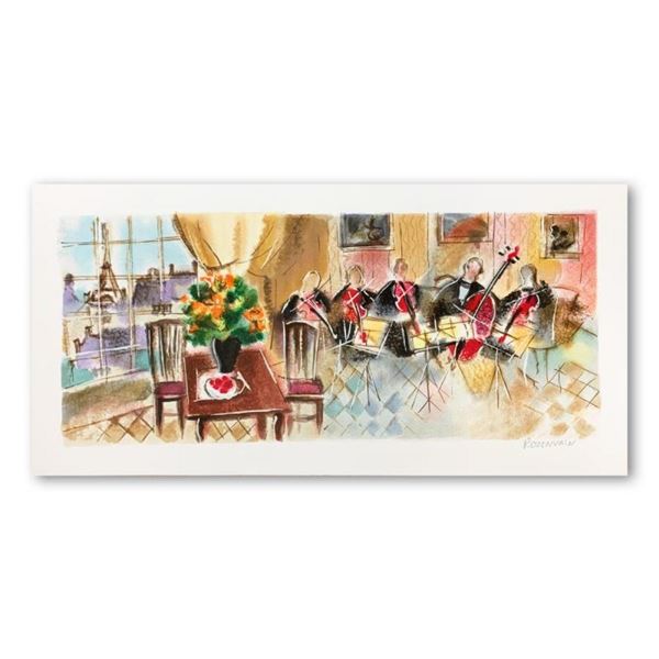 Michael Rozenvain, Hand Signed Limited Edition Serigraph on Paper with Letter of