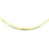 Image 2 : Twenty Inch Herringbone Chain - 14KT Yellow Gold