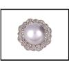 Image 1 : WORLD CLASS PEARL DIAMOND RING WAS $1,250.00 #1740433