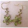 Image 1 : GORGEOUS 9k GOLD&PERIDOT EARRINGS #1740482