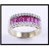 Image 1 : Marvelous 18K Yellow Gold Ruby and Diamond Ring#1740781