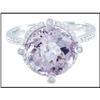 Image 1 : Shimmering 18K White Gold Amethyst and Diamond #1740812
