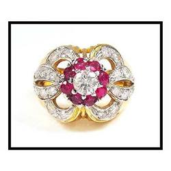 Estate Diamond Ruby Ring(was $2,700) #1740835