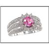 Image 1 : FANCY COLOR SAPPHIRE AND DIAMOND RING OF 18K #1740839