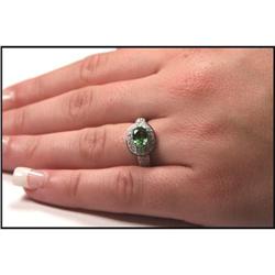 RARE TSAVORITE DIAMOND RING (WAS $2500.00) #1740872