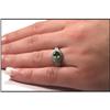 Image 1 : RARE TSAVORITE DIAMOND RING (WAS $2500.00) #1740872