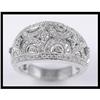 Image 1 : 18K White Gold Diamond Ring #1740875