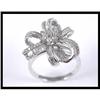 Image 1 : Excellent 18K White Gold Diamond Ring #1740901
