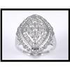 Image 1 : Magnificent 14K White Gold Diamond Ring #1740902