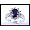 Image 1 : Extravagant 18K White Gold Sapphire and Diamond#1740941
