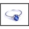 Image 1 : SIMPLE YET ELEGANT 18K WHITE GOLD SAPPHIRE AND #1740951