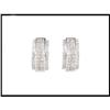 Image 1 : INVISIBLE SET DIAMOND EARRINGS(was $2500) #1741013