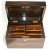 Image 1 : STUNNING EXAMPLE COROMANDEL DOUBLE TEA CADDY #1748884