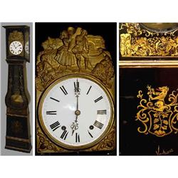 Nice 19c Long Case Grandfather Clock  #1749582