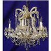 Image 1 : Early Italian 7 Light Crystal Chandelier 6 Arm #1749649