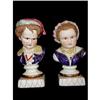 Image 1 : Porcelain European Busts Pair #1769531