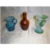 Image 1 : 3 Assorted Beautiful Glass Pieces  #1769732