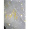 Image 1 : SILK EMBROIDERY HANKY MONOGRAM "A" #1769890