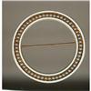 Image 1 : Victorian 14K Rose Gold & Pearl Circle Pin #1770016