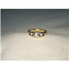 Image 1 : 14K YG Designer Sapphire Diamond Stacking Band #1771610