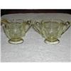 Image 1 : Lancaster-Jubilee- Glass Sugar and Creamer #1772103