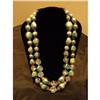 Image 1 : Greeen Double Strand Unsigned Beauty Necklace #1772147