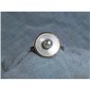 Image 1 : 8  ct. White Gold Ring with Mother of Pearl & #1772386