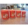 Image 1 : Ransburg Red Orange Aster Canister Set #1773213