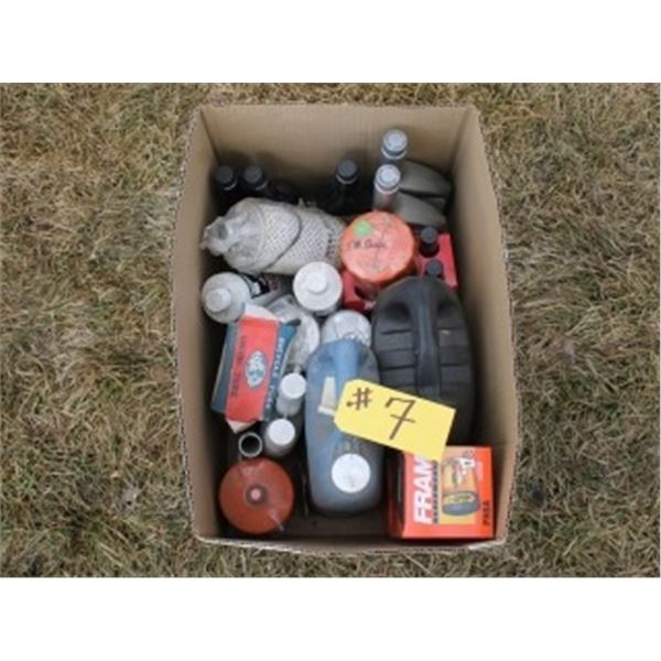 VARIOUS OILS & FILTERS