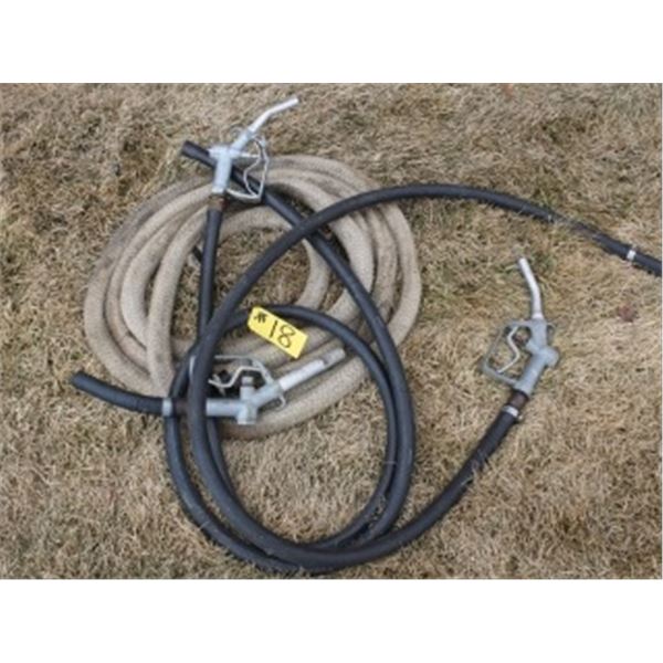 3 GAS PUMPS, TOW ROPE