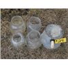 Image 1 : CALF PAIL &  4 OLD GLASS JARS