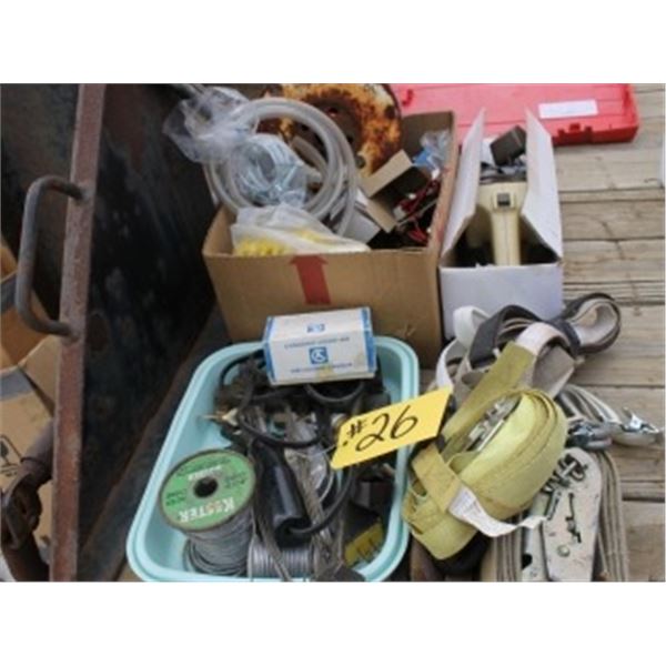 SOLDERER, CUTTING TORCHES, WIRE, CORDLESS VACUUM