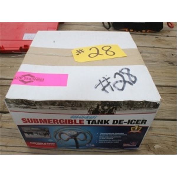NEW TANK DE-ICER